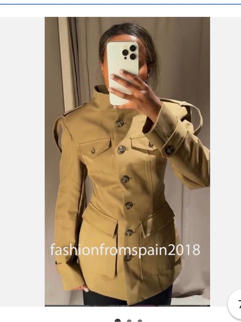 Zara jacket - Picture 2 of 2